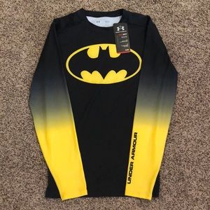 <NEW> Men’s Under Armour BATMAN heat gear LS shirt